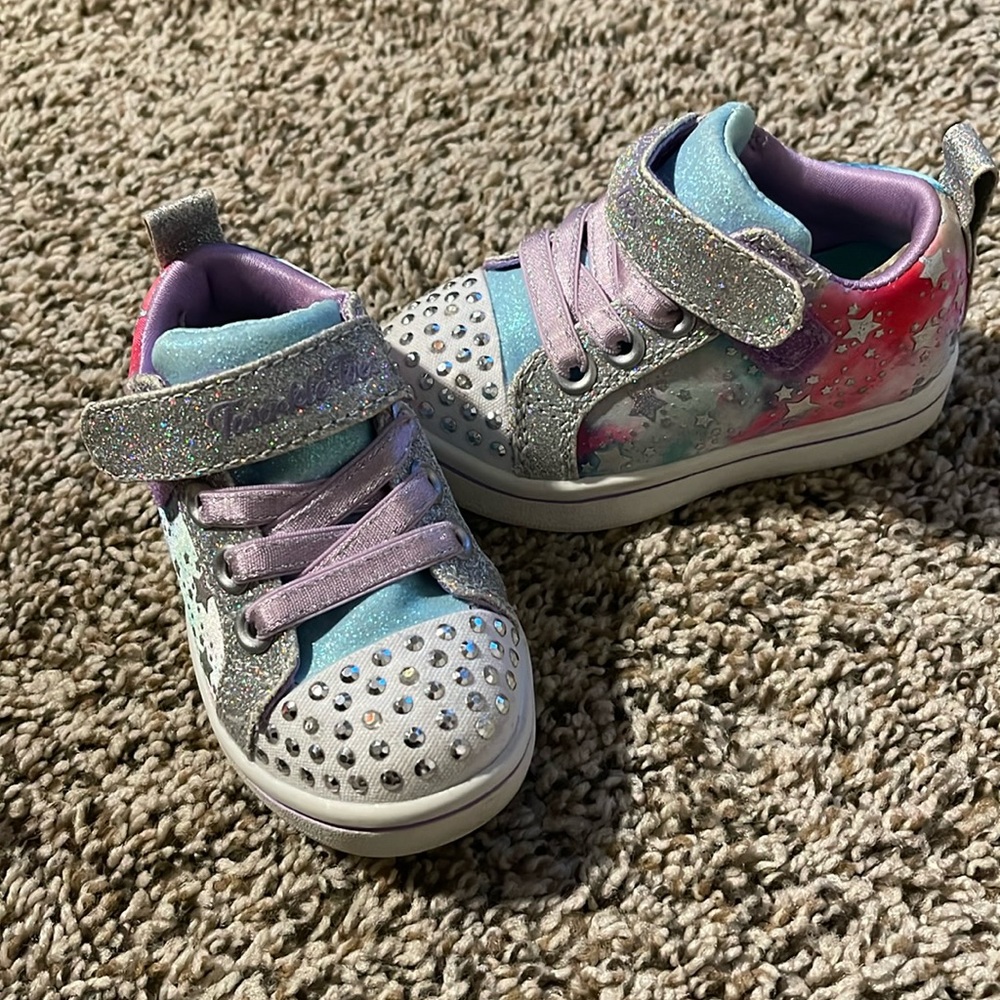 Sketchers twinkle toes toddler size 5c